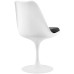 Lippa Dining Vinyl Side Chair in Black