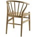 Flourish Spindle Wood Dining Side Chair in Natural