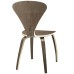 Vortex Dining Side Chair in Dark Walnut