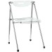 Telescope Folding Chair in Clear