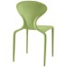 Draw Dining Side Chair in Green