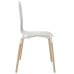 Stack Dining Wood Side Chair in White