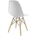 Pyramid Dining Side Chair in White