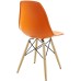 Pyramid Dining Side Chair in Orange