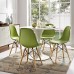 Pyramid Dining Side Chair in Light Green