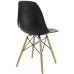 Pyramid Dining Side Chair in Black