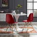 Pyramid Dining Side Chair in Red