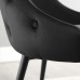 Adorn Tufted Performance Velvet Dining Side Chair in Black