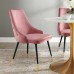 Adorn Tufted Performance Velvet Dining Side Chair in Dusty Rose