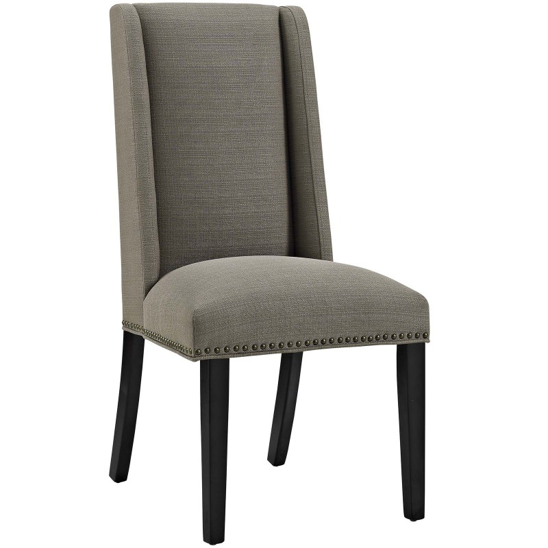 Baron Fabric Dining Chair in Granite