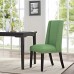 Baron Fabric Dining Chair in Kelly Green