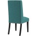 Baron Fabric Dining Chair in Teal