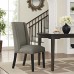 Baron Fabric Dining Chair in Granite