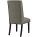 Baron Fabric Dining Chair in Granite