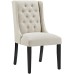 Baronet Fabric Dining Chair in Beige