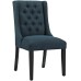 Baronet Fabric Dining Chair in Azure