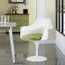 Lippa Dining Fabric Armchair in Green