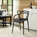 Entangled Dining Armchair in Black