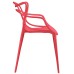 Entangled Dining Armchair in Red