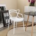 Entangled Dining Armchair in White