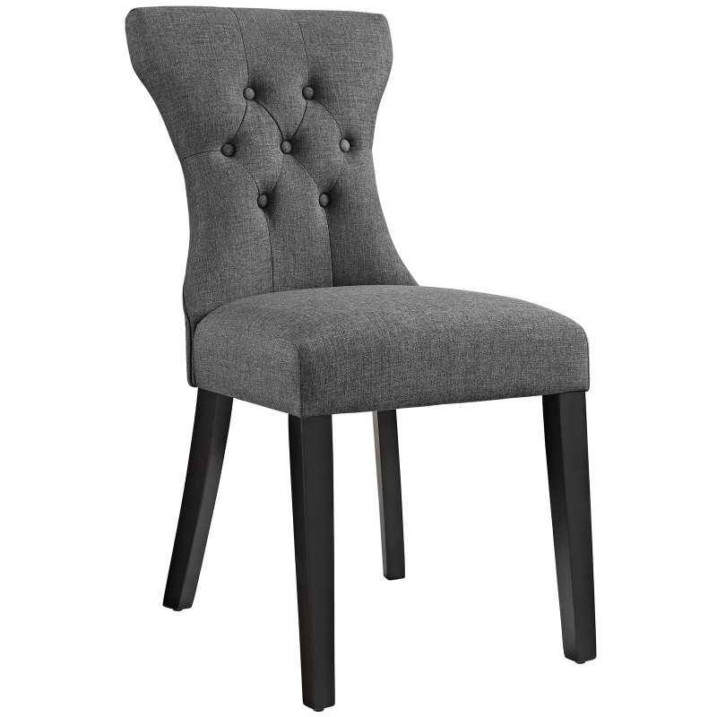 Silhouette Dining Side Chair in Gray