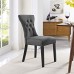 Silhouette Dining Side Chair in Gray