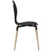 Path Dining Wood Side Chair in Black