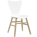 Cascade Wood Dining Chair in White