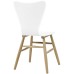 Cascade Wood Dining Chair in White