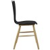 Cascade Wood Dining Chair in Black