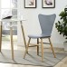 Cascade Wood Dining Chair in Gray