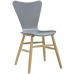 Cascade Wood Dining Chair in Gray