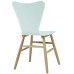 Cascade Wood Dining Chair in Light Blue