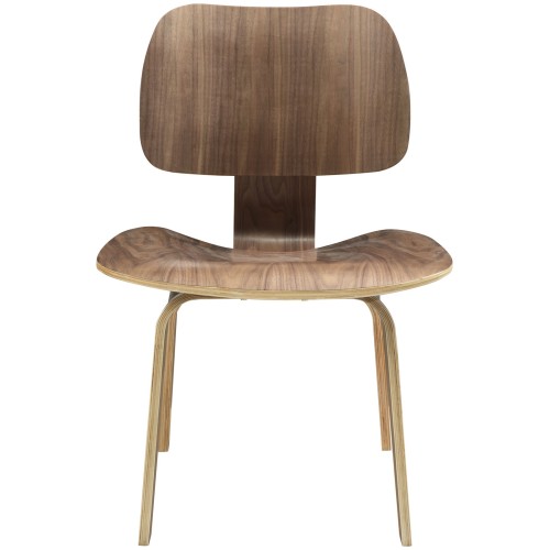 Fathom Dining Wood Side Chair in Walnut