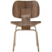 Fathom Dining Wood Side Chair in Walnut