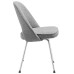 Cordelia Dining Fabric Side Chair in Light Gray