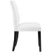 Duchess Vinyl Dining Chair in White