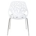 Stencil Dining Side Chair in White