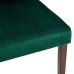 Prosper Upholstered Velvet Dining Side Chair Set of 2 in Green