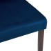 Prosper Upholstered Velvet Dining Side Chair Set of 2 in Navy