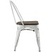 Promenade Bamboo Side Chair in White