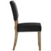 Oblige Wood Dining Chair in Black