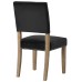 Oblige Wood Dining Chair in Black