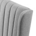 Renew Parsons Fabric Dining Side Chairs - Set of 2 in Light Gray