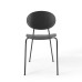 Palette Dining Side Chair Set of 2 in Black