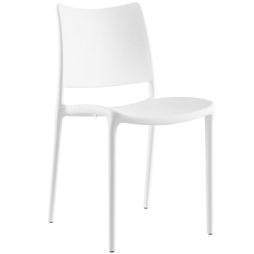 Hipster Dining Side Chair in White