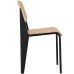 Cabin Dining Side Chair in Natural Black