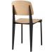 Cabin Dining Side Chair in Natural Black