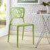 Astro Dining Side Chair in Green