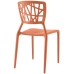 Astro Dining Side Chair in Orange